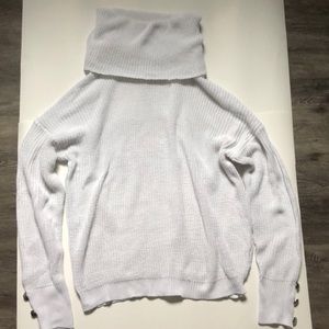 MISSLOOK White Turtleneck Size S